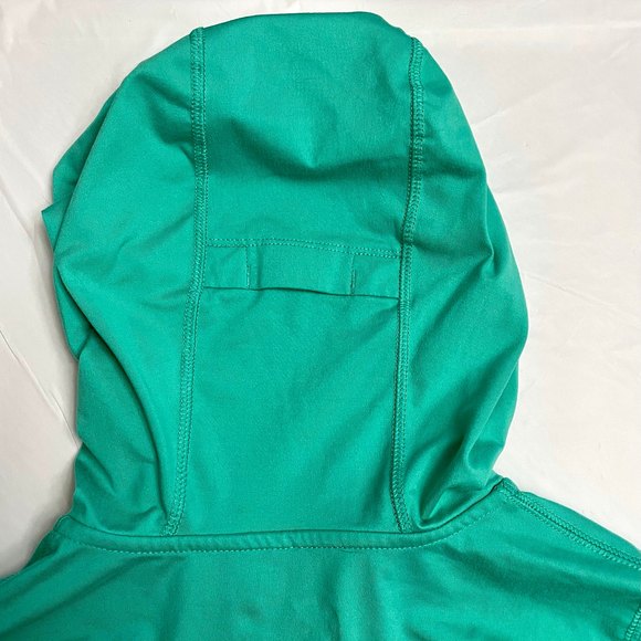 Live Love Dream Green Long Sleeve Hoodie Workout Shirt Size XS - Picture 7 of 11